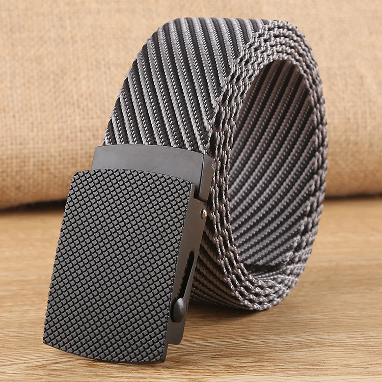 New Roller Military Canvas Belt Men Women Adjustable Nylon Army Tactical Belts Outdoor Sport Weave Male Brand Waist Belt 3.8cm