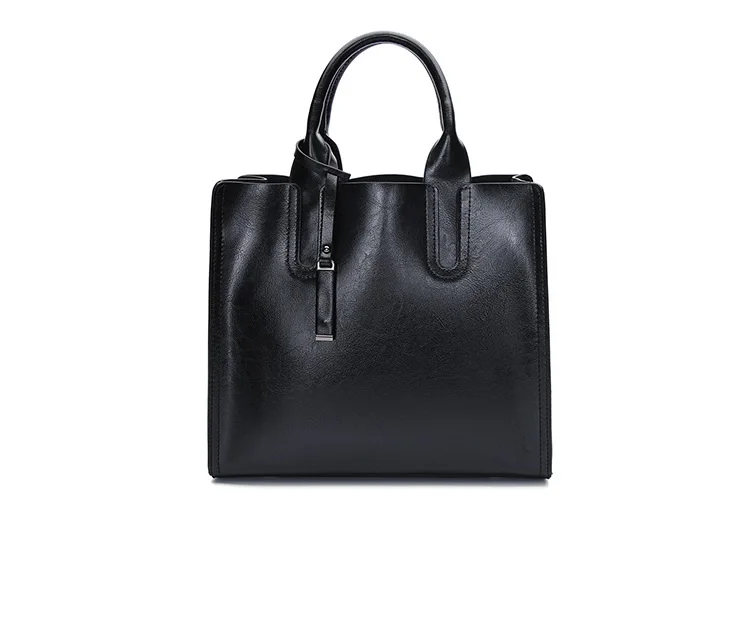 

Genuine Leather Women Fashion Handbag Casual Totes High Quality