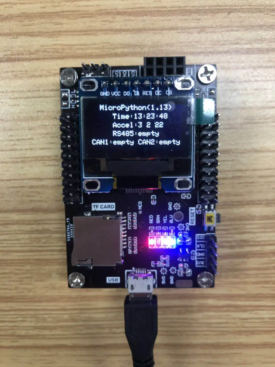 Stm32f405rgt6 Development Board Pyboard Python Can 485 W5500 Internet of Things Esp32