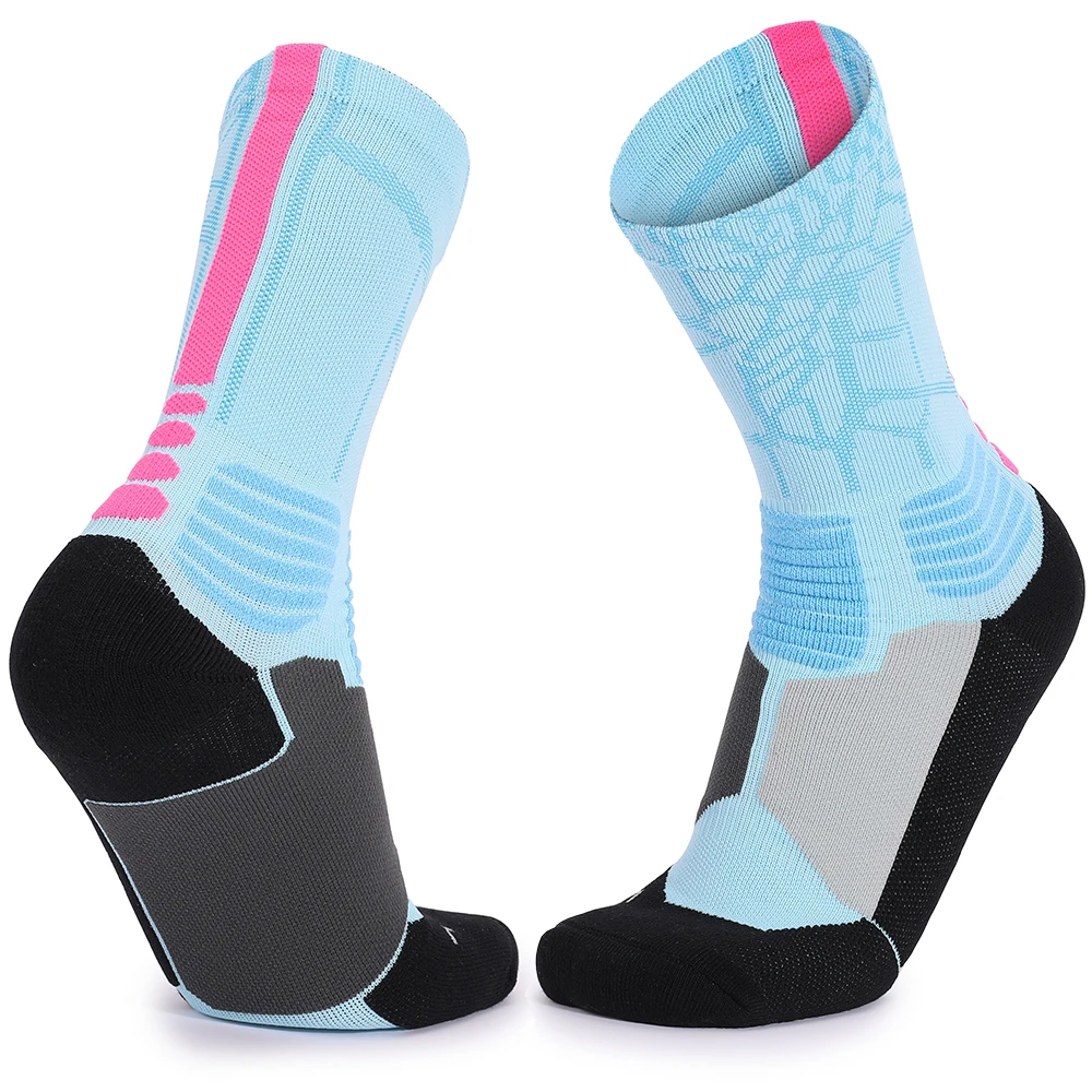 

Match-Up Thickened Towel Bottom Middle Tube Comfortable Sports Elite Basketball socks