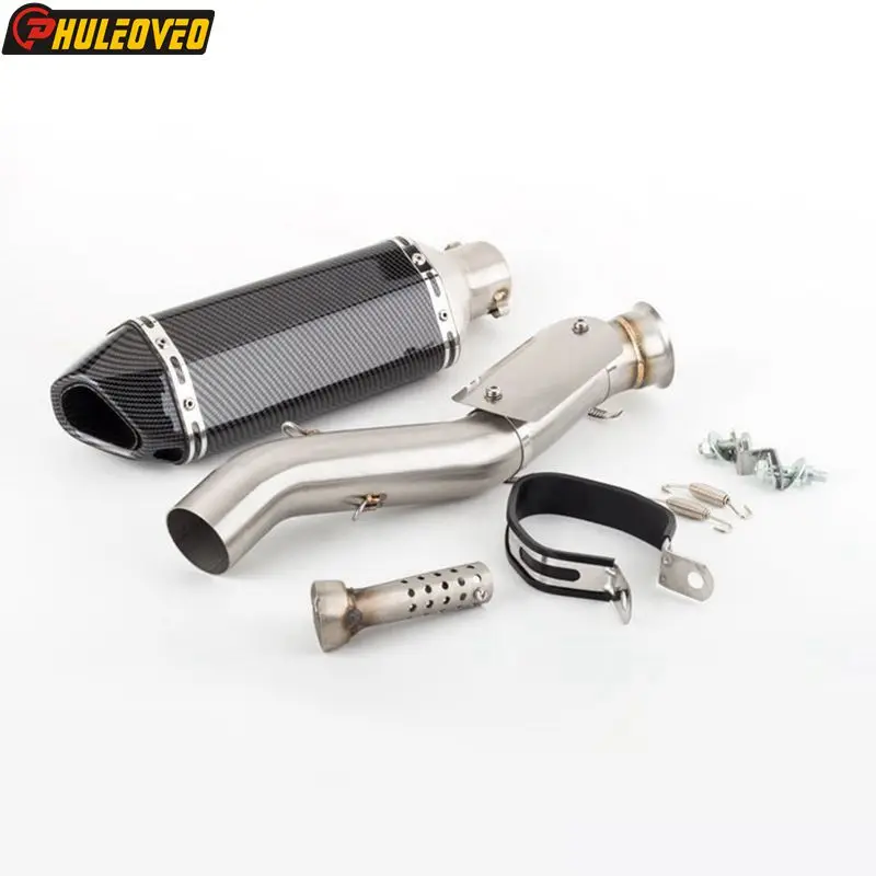 For Husqvarna Norden 901 2022-2027 for KTM 890 SMT for KTM 790 890 Adventure/R/Rally Motorcycle Exhaust Link Pipe with Muffler