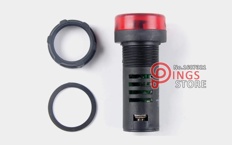 10PCS AD16-22SM Indicator light signal lamp Flash buzzer 12V 24V 220V 380V