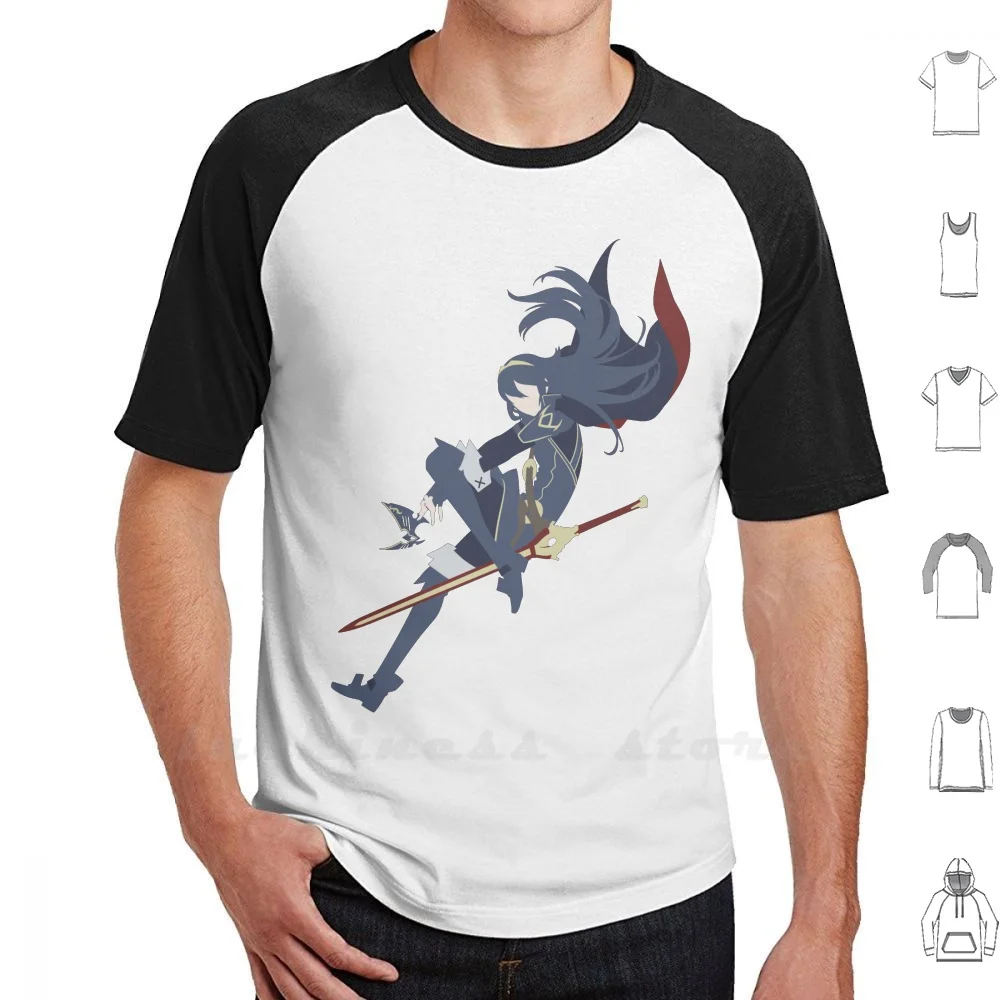 Fire Emblem : Awakening-Lucina T Shirt Big Size Fire Emblem Lucina Minimalist Vector