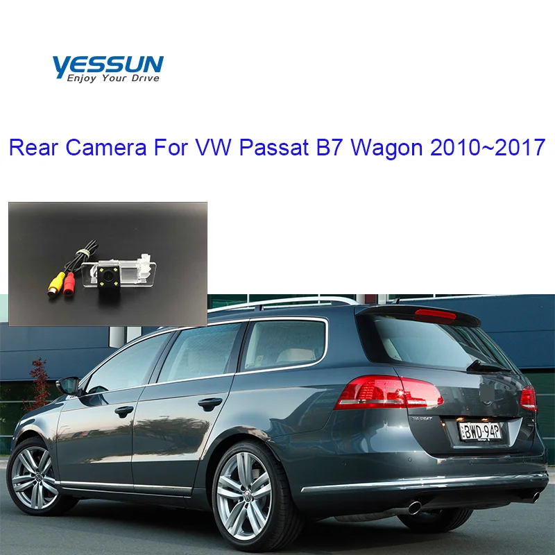 Für Volkswagen Passat B7 Wagon 2010 ~ 2017 Backup Parkplatz Rückansicht kamera