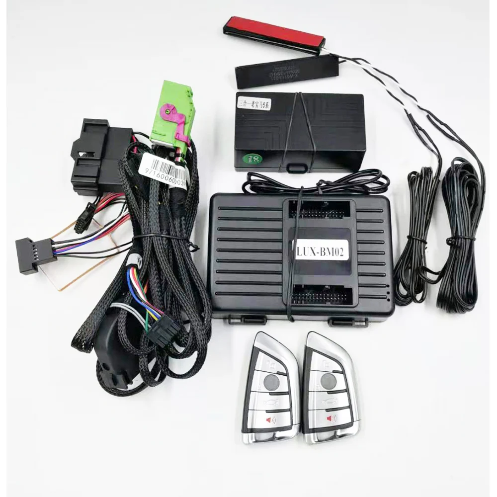 

For BMW X1 E84 X5 E70 X6 E71 Car Add Push to Start Stop System Remote Starter System and Keyless Entry System Play and Play type