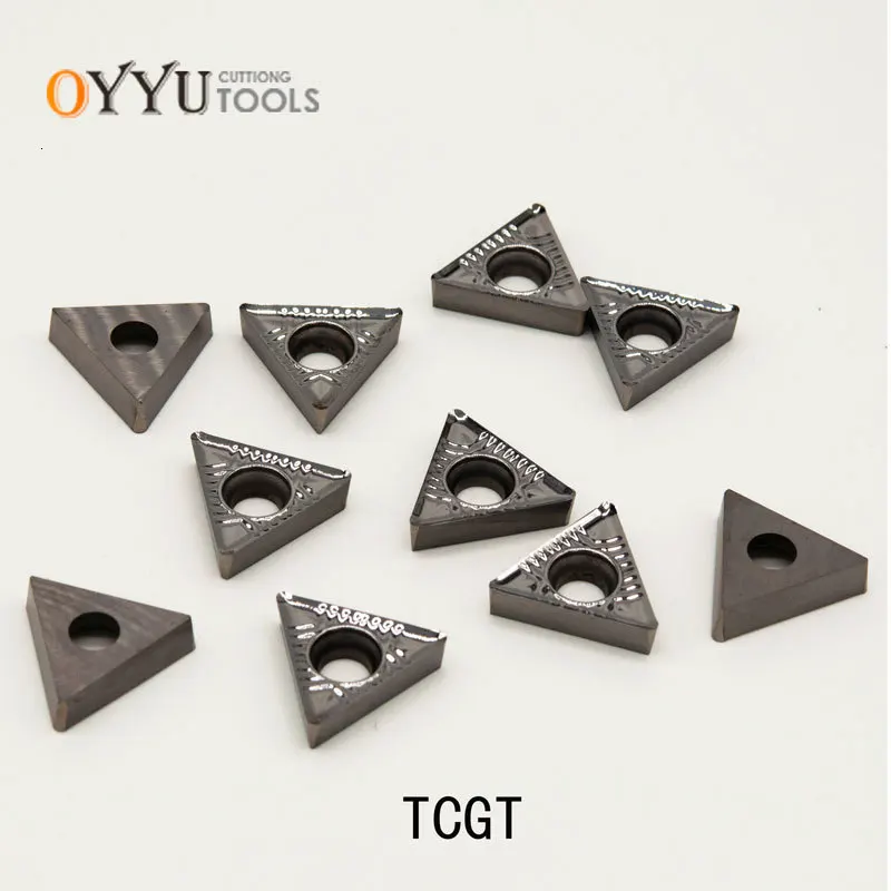 OYYU TCGT110204 TCGT16T308 TCGT16T304-AK H01 Aluminum Processing boring bar Carbide Inserts Lathe turning Tool CNC TCGT090202