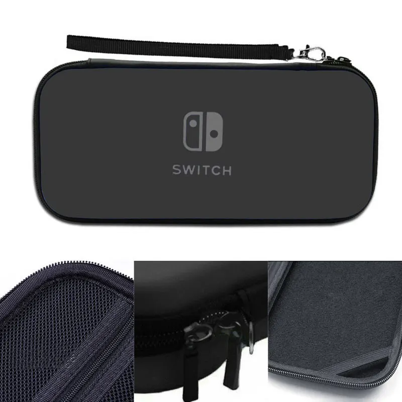 Portable EVA Storage Bag For Nintendo Switch Travel Carrying Protective Case NS Oled Joycon Game Console Shell Cover Accessories