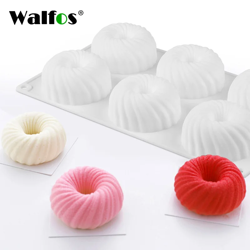 WalfosHalbkugel Silikon Seife Formen Backformen Kuchen Dekorieren Tools Pudding Schokolade Fondant Form Ball Form Keks Werkzeuge