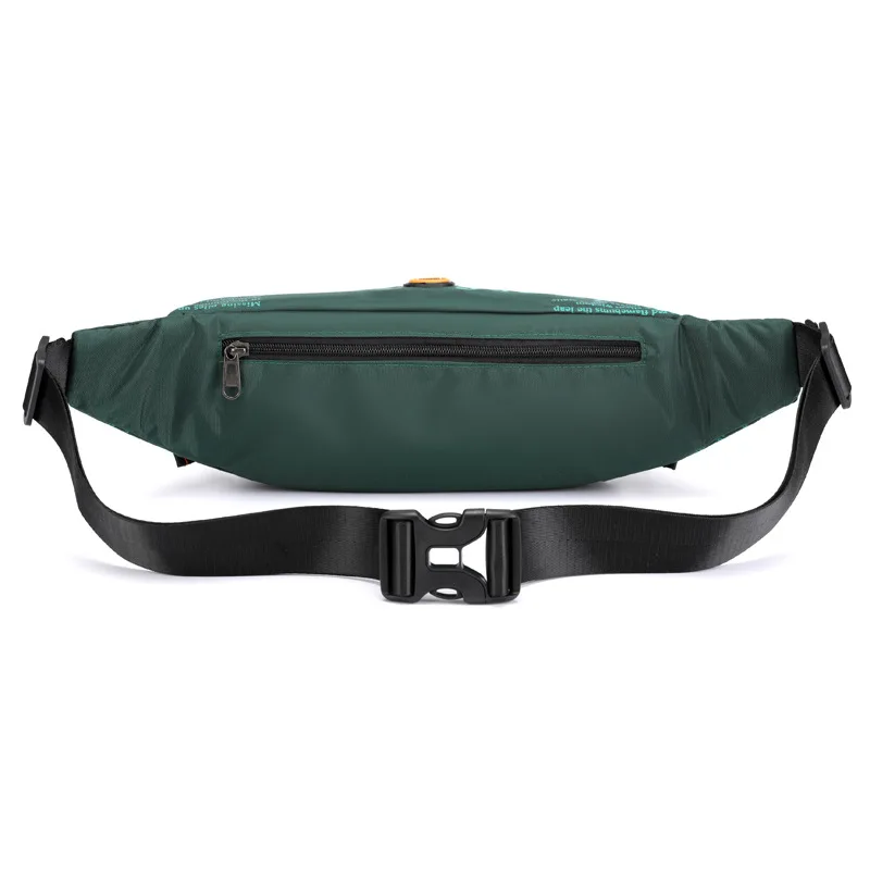 Waterproof Unisex Waist Bag Outdoor Fanny Pack Crossbody Bags for Man Chest Belt Bag Travel Mobile Phone Bag Nylon Chest Pack