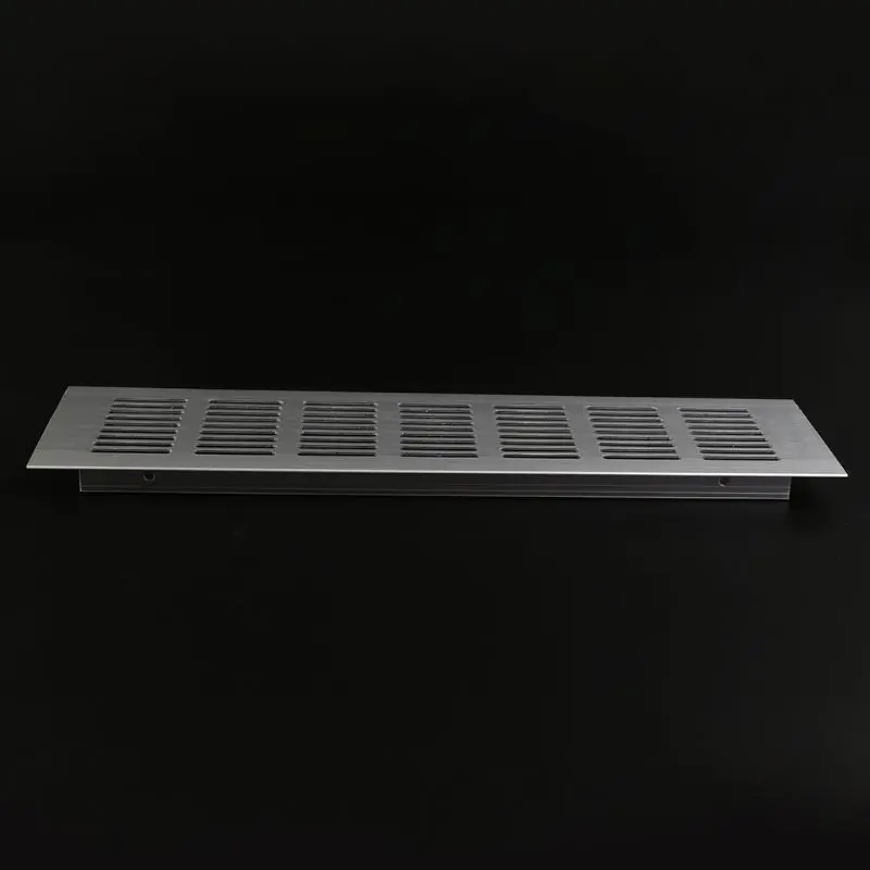 Aluminum Alloy Breathable Mesh Rectangle Vent Grill Kitchen Bedroom 15-50cm Ventilation Grille Cover Multi-purpose Vent