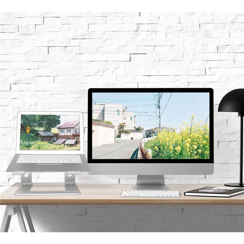 Desktop Heftafel Notebook Stand Laptop Cooling Beugel Aluminium Desktop Verhooging Base