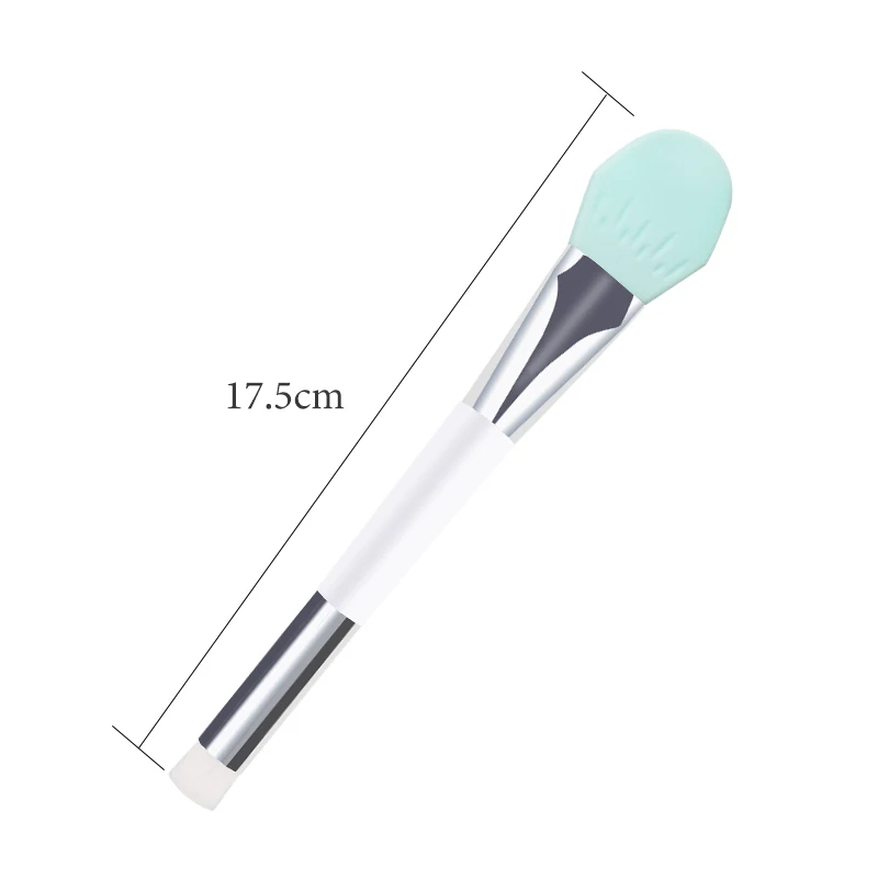 1 PC pennelli trucco professionale pennello maschera Gel di Silicone strumenti di bellezza cosmetica fai da te 3 colori morbidi strumento per la cura della pelle delle donne