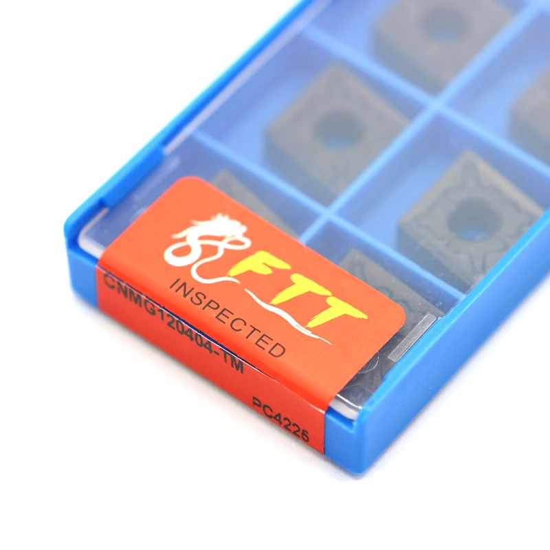 CNMG120404 TM PC4225 タングステン超硬インサート CNMG120408 外部旋削工具旋盤カッター切断 CNC work 鋼