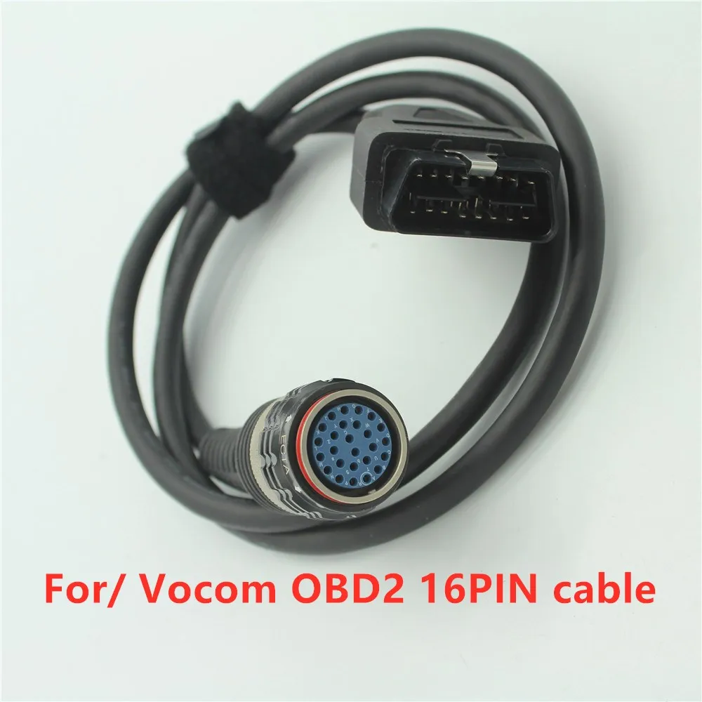 

Acheheng Truck Diagnostic tool OBD2 16Pin Cable for Vocom 88890304 Interface Test Cable 88890304 OBD-II Cable Vocom 26PIN cable