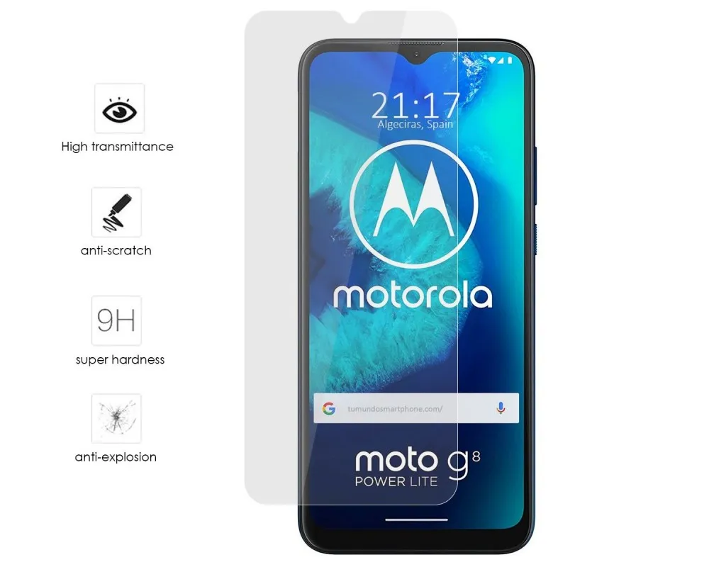 Tempered glass Protector for Motorola Moto G8 Power Lite glass