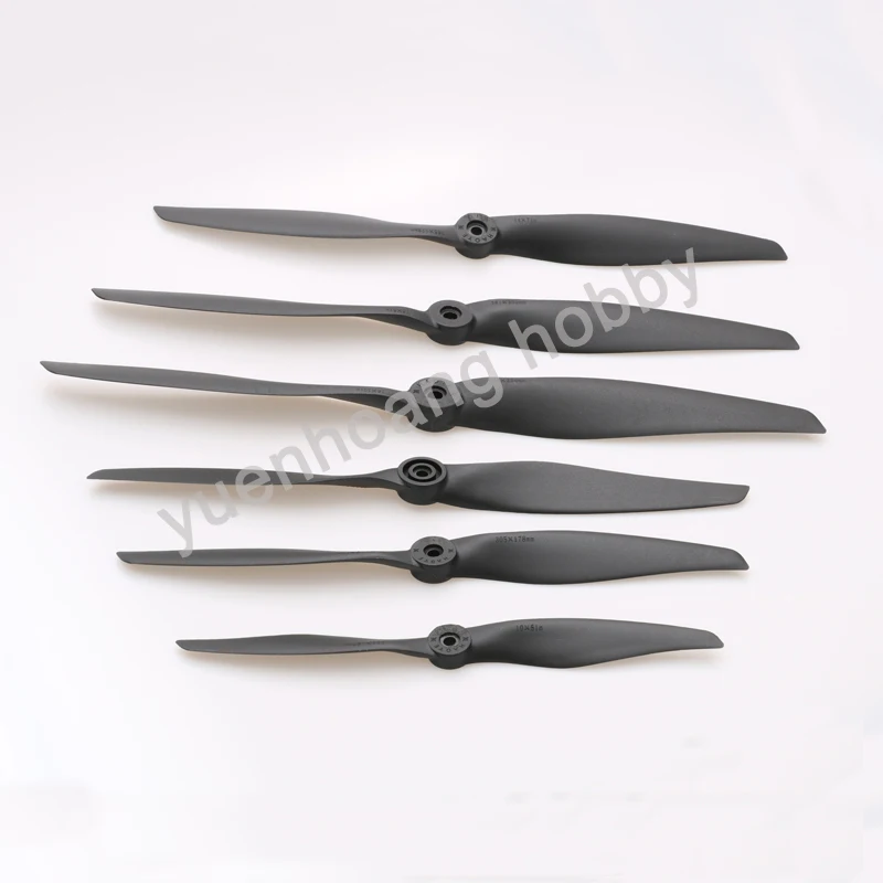 4pcs 1050-1610 Motor Direct Drive Propeller 10x5/12x7/13x7/14x7/15x8/16x10 2-Blades Screw High-Speed Props for RC Airplane Drone