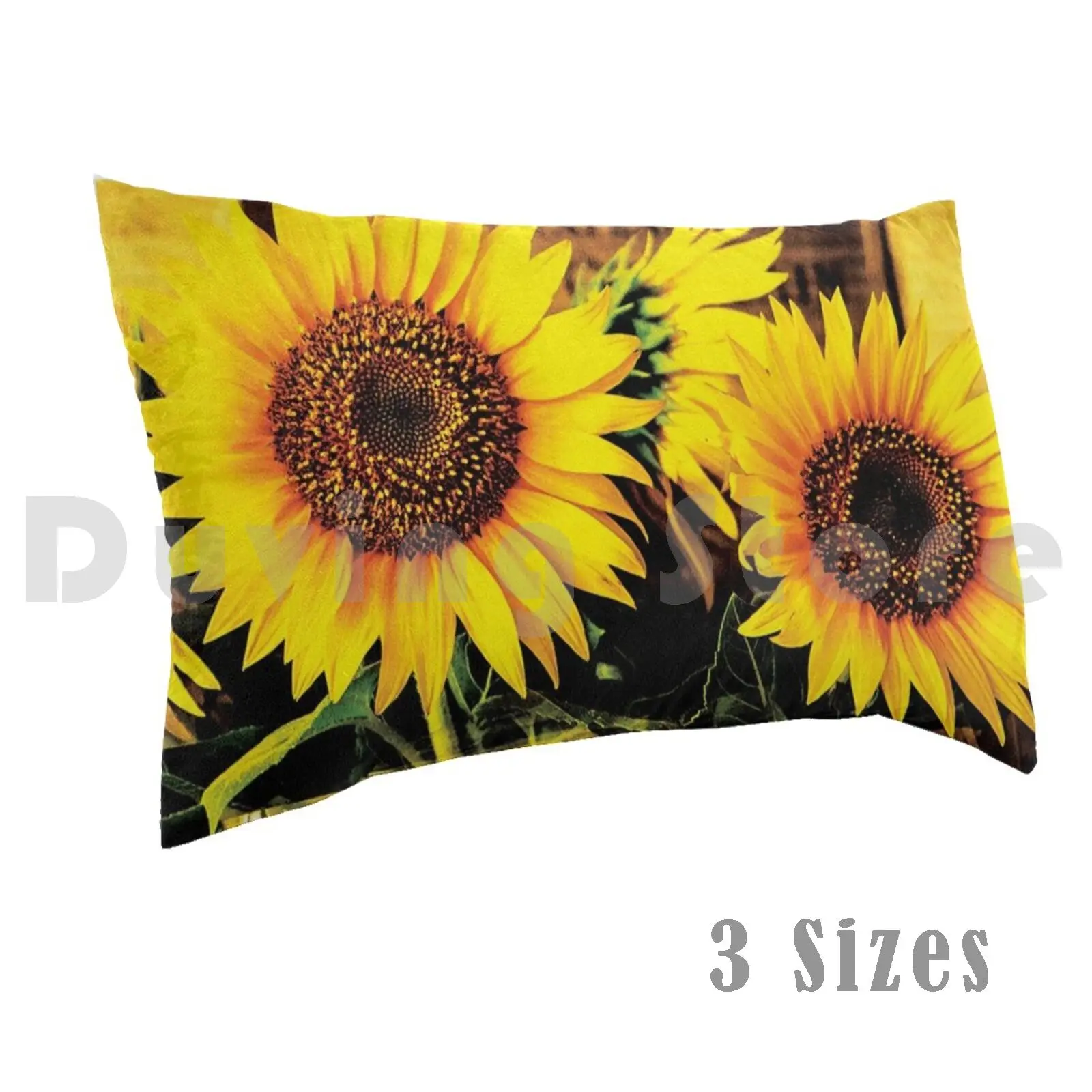 Sunflower Design Cloth Face Pillow case 1361 Quarantine Face Inhale Breath Oxygen