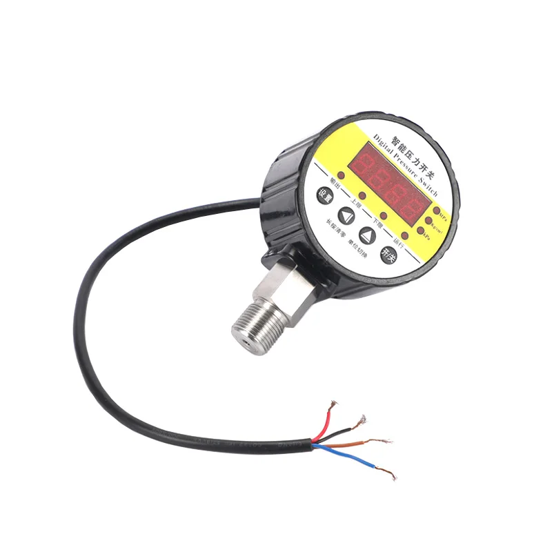 Pressure Gauges Digital Display Intelligent Pressure Controller For Gas Oil Water 0.4~40MPa 801K