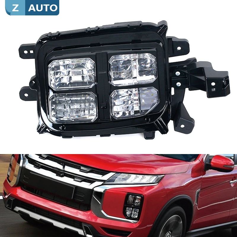 

Car LED Lights Fog Lamp For Mitsubishi ASX 2020 2021 Fog Lamps Turn Signals With Bulbs Daytime Running lights Assembly