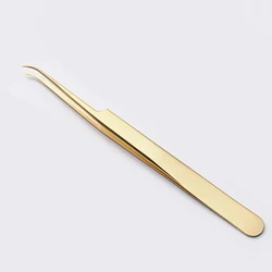 High quality Eyelashes Tweezers Ultra Fine Tip Improve for 3D 6D Lashes Extensions tweezer profession russian eyelash pincette