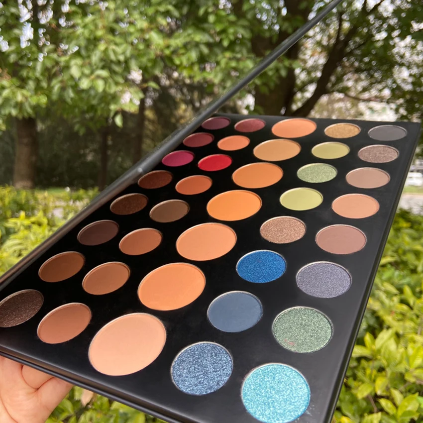 39 colori palette per il trucco degli occhi altamente pigmentate, palette di ombretti luccicanti opachi ombretto per trucco duraturo impermeabile