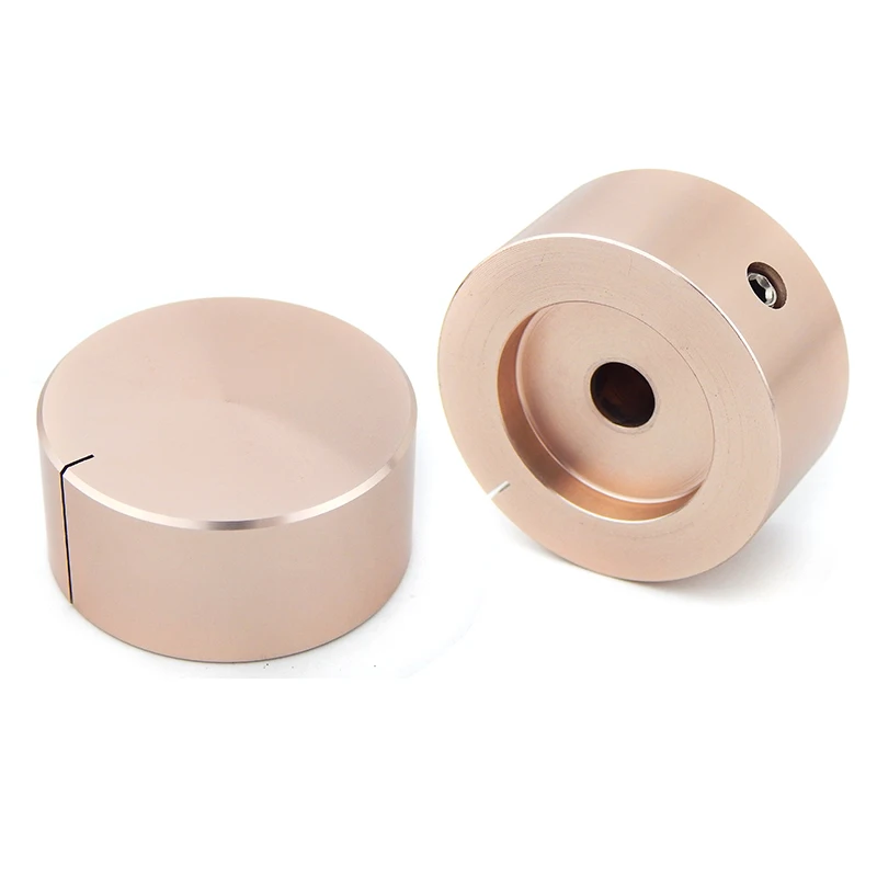 Aluminiowy wzmacniacz pokrętło głośności pokrętło potencjometru do wzmacniacz Hifi dekodera DAC średnica 32mm wysokość 15mm — zdjęcie 2