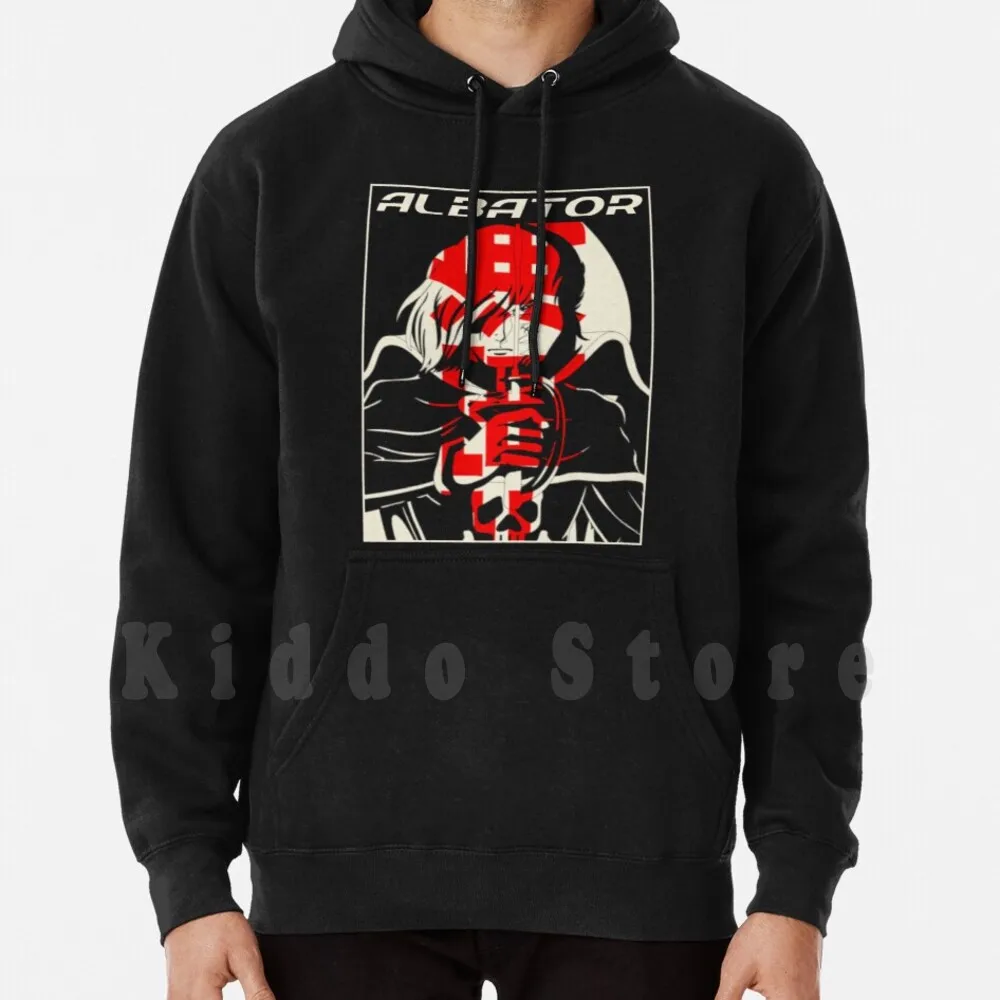 Albator Hoodies Long Sleeve Albator Captain Harlock Phantom Harlock Pirates Space Pirate Captain Harlock