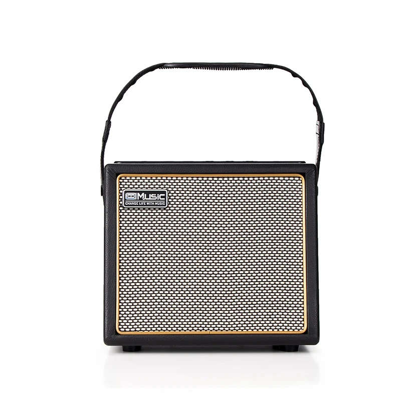 Coolmusic BP mini Acoustic Electric Guitar Amplifier Speaker Portable Compact Combo Rechargeable Bass Amp + Treble Reverb Chorus