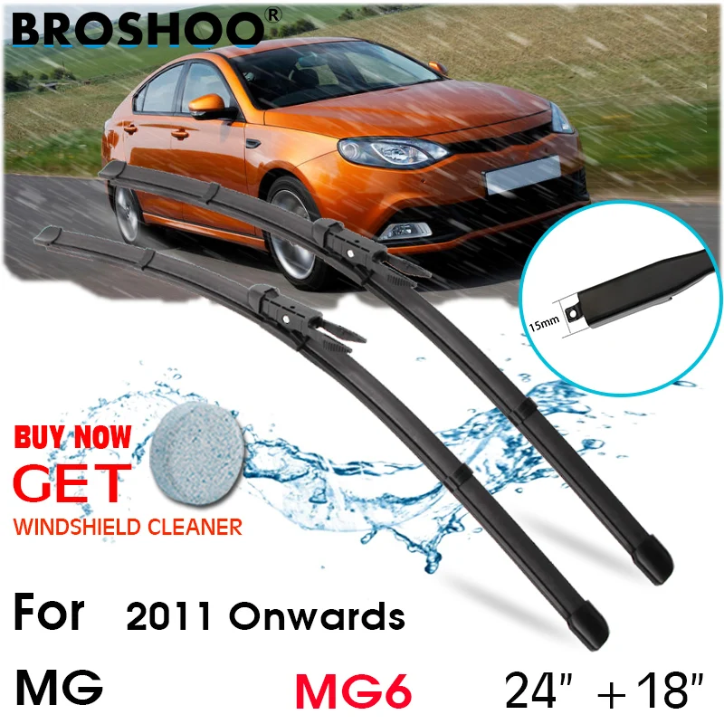 Car Wiper Blade Front Window Windscreen Windshield Wipers Blades Pinch Tab Auto Accessories For MG MG6 24