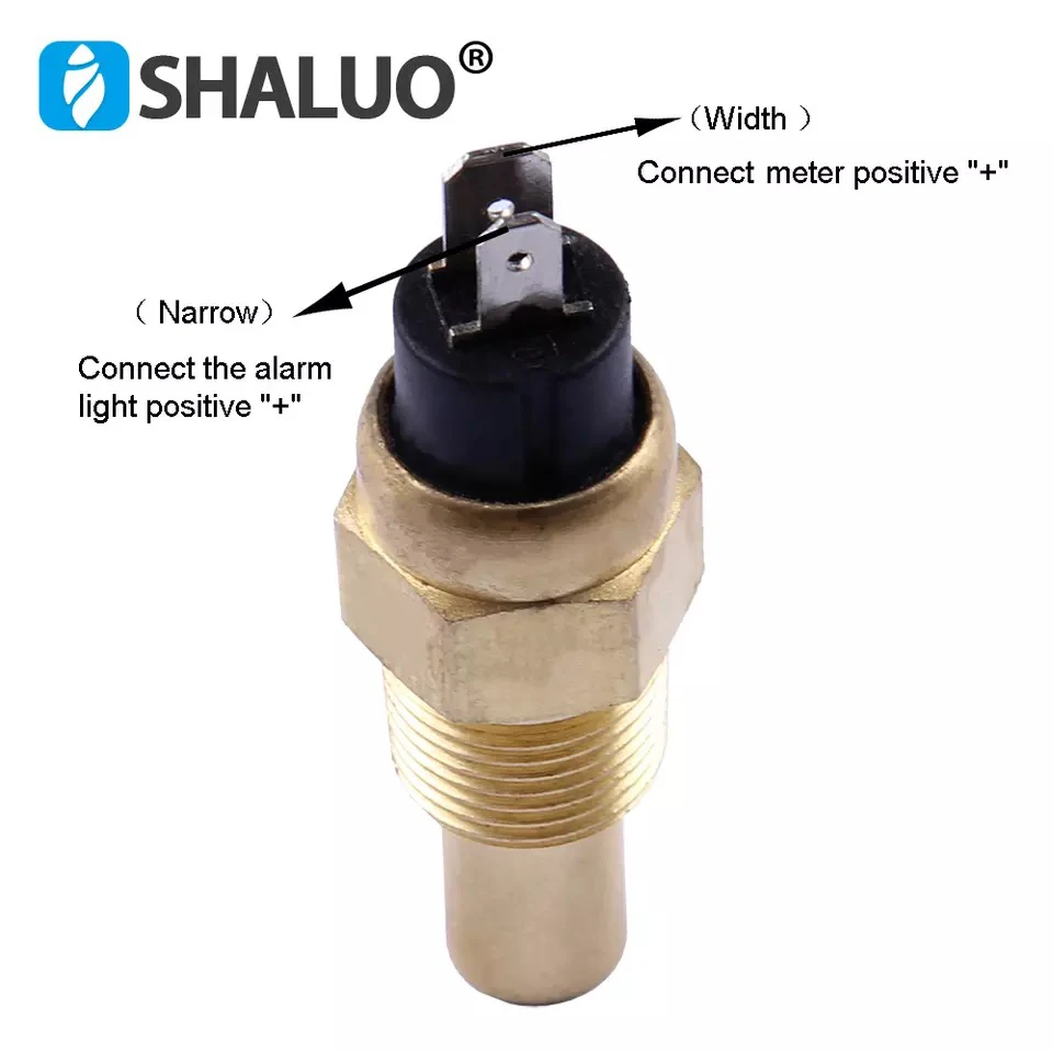 14mm 17mm 21mm Diesel Engine VDO Water Temperature Sensor 120C Alarm Generator Spare Parts