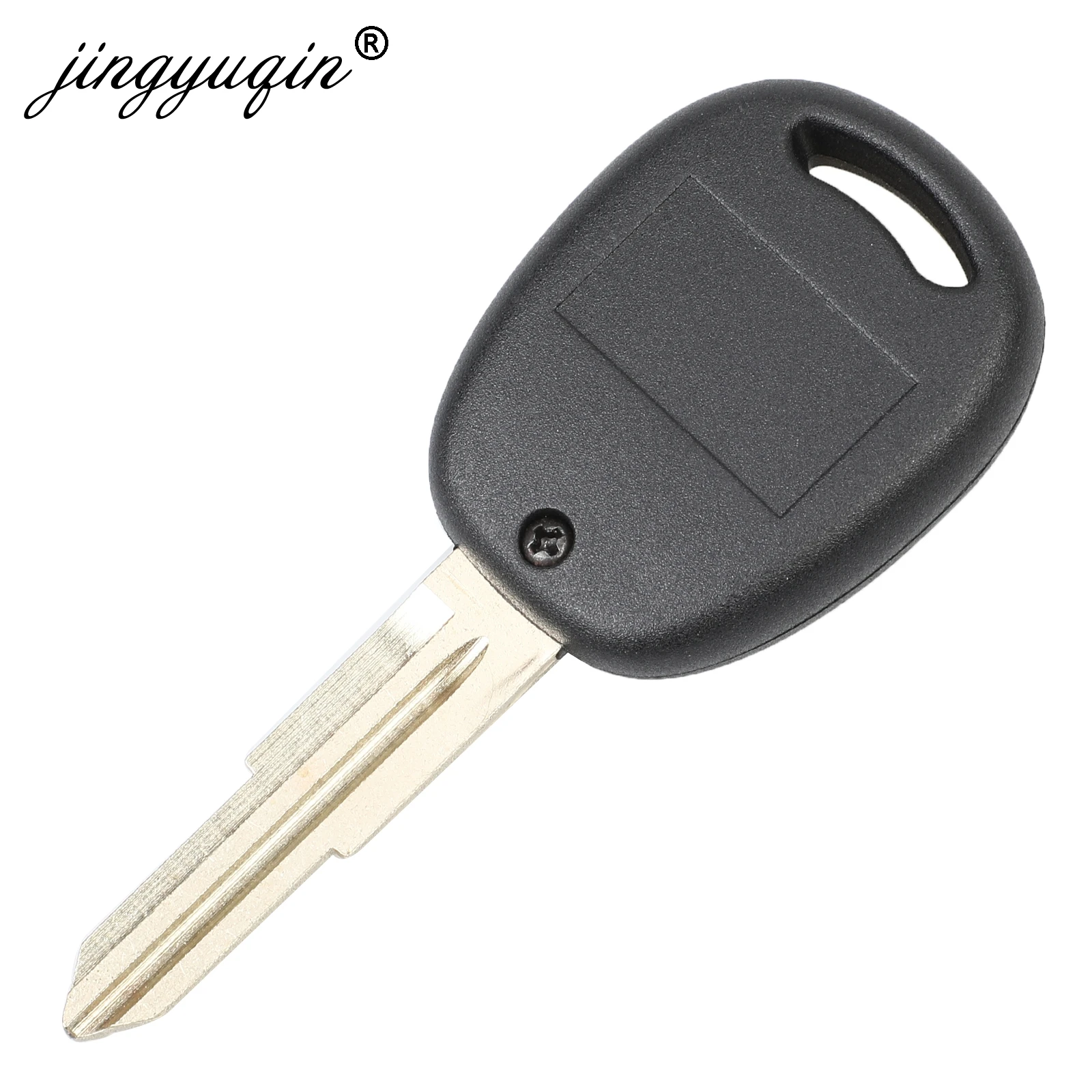 jingyuqin for Chevrolet LOVA Sail Epica Lechi Spark Remote Key 2 Buttons Uncut Brass Blade Blank Key Shell Replacement