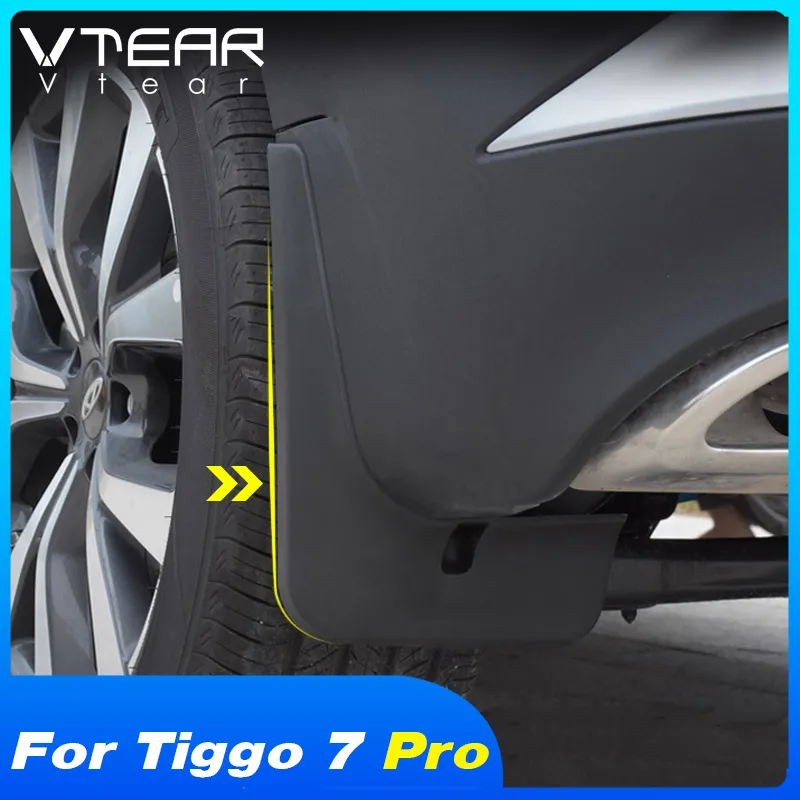 

Vtear Mudguard Cover Car Exterior Anti-dirty Trim Splash Fender Guard Decoration Parts For Chery Tiggo 7 Pro Max Xcite x-cross 7