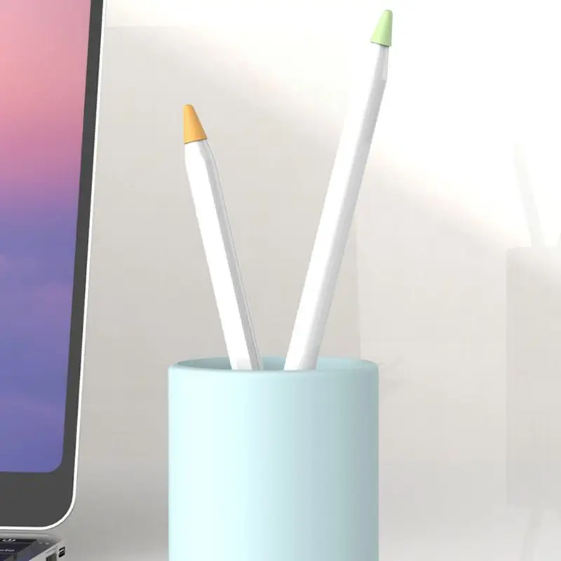 8 pz/lotto Touchscreen penna pennino caso per Apple matita 2a generazione Silicone matita punta copertura per matita 1St penna Cap Protector