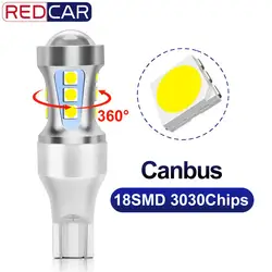 1pcs T15 W16W Canbus OBC Error Free Led Bulb 921 912 18SMD 3030 Chips Car Reverse Lamp Auto Backup Car Daytime Running Light 12V