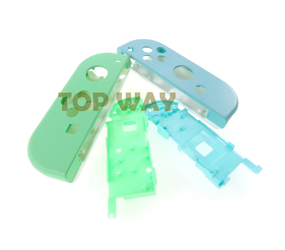 1 مجموعة الإسكان مع مجموعة كاملة زر لنينتندو سويتش الحيوان معبر طبعة خاصة الفرح كون شريط للرسغ SL SR أزرار