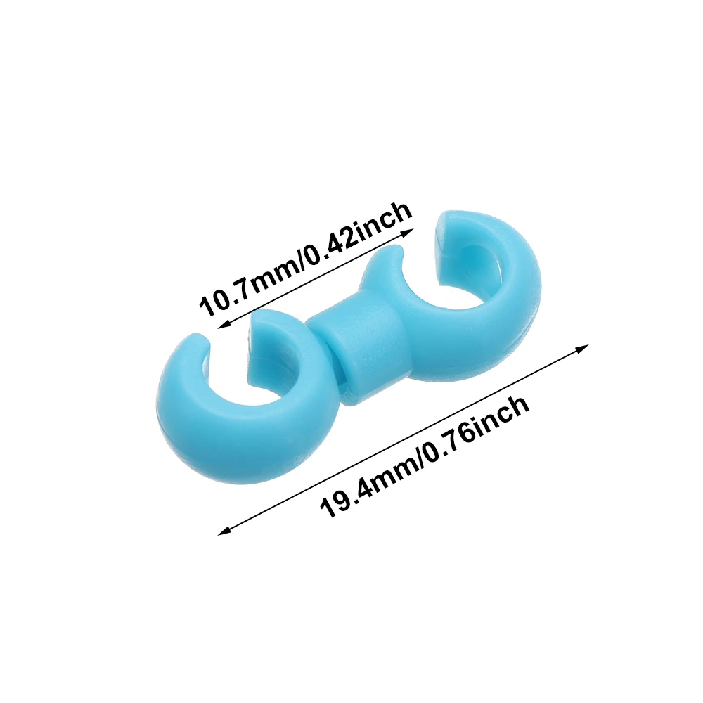 자전거 브레이크 케이블 S-스타일 버클 케이블 하우징 클립, MTB 자전거 크로스 라인 C 자형 버클 브레이크 호스 정리 클램프, 10 개입