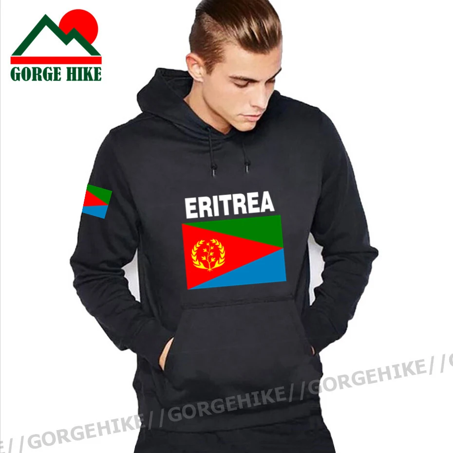 Eritrea Eritrean ERI ER mens hoodie pullovers hoodies men sweatshirt streetwear clothing hip hop tracksuit nation flag Spring