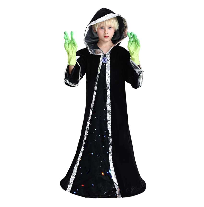 Alien Costumes Kids ET Cosplay Anime Alien Lord Party Carnival Prin Festival Masquerade Halloween Costumes for Kids Mutant