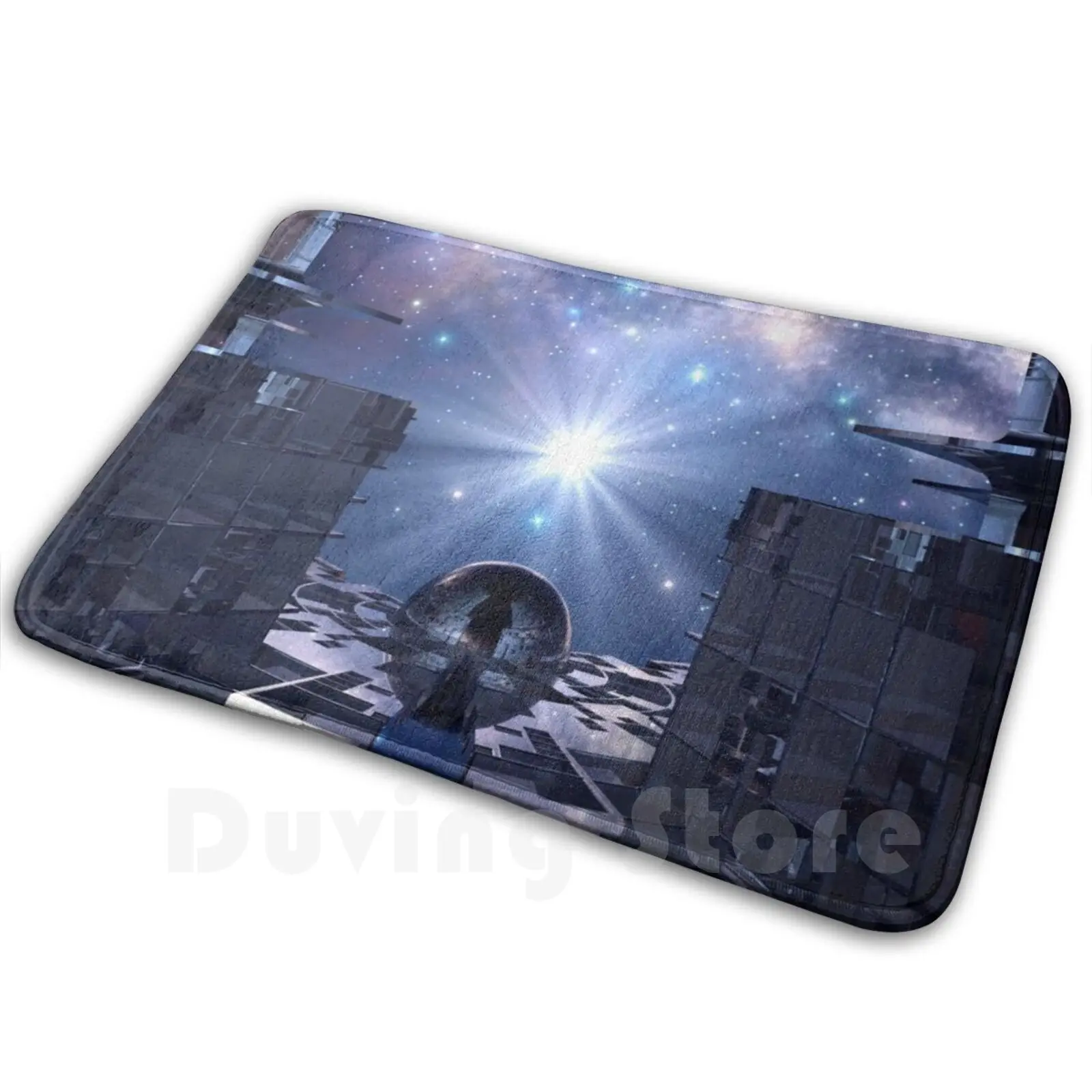 On Just One Day Every Millennium Soft Non-Slip Mat Rug Carpet Cushion 3d Reflection Bright Star