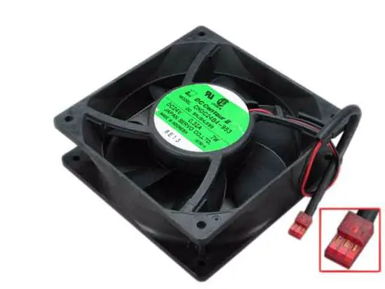 

SERVO CNDC24B4-953 DC 24V 0.32A 2-Wire120X120X38mm Server Cooling Fan