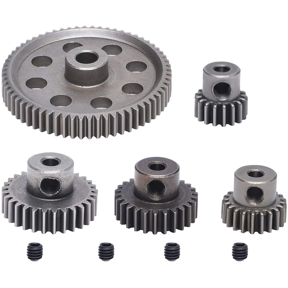 Motor Gear Pinion Gears 64T 17T 21T 26T 29T for RC Part HSP 1/10 Monster Truck 11189 11176 11181 11119