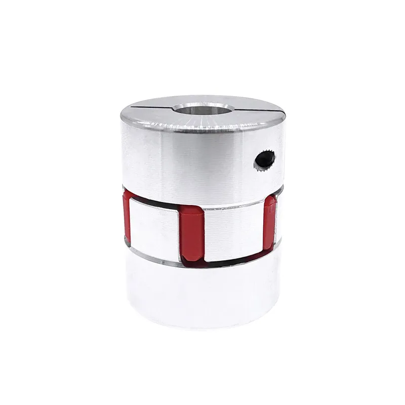 D40L50 spider flexible motor coupler 12×12 12×14 12×15 12×19 14×14 14×15 14×19 14×20 15×15 15×20 aluminium flexible jaw coupling image 4
