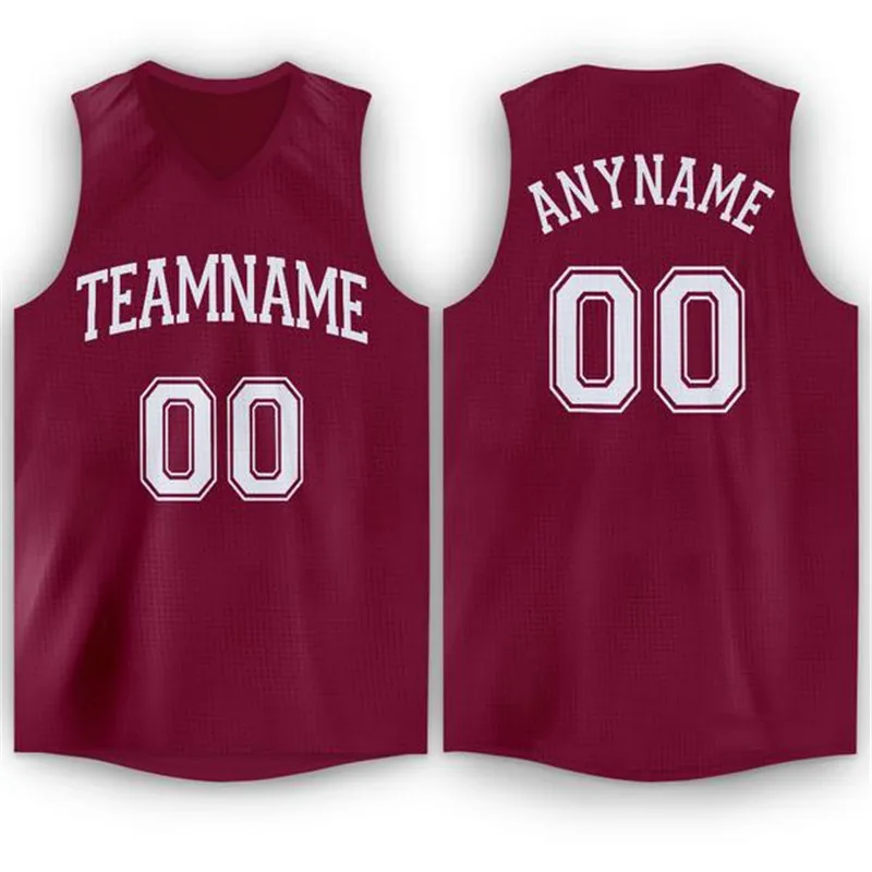 Custom Basketabll Jersey Full Sublimation Team Name/Number Design Your Own V-Neck Cool Sportswear for Men/Women/Youth Outdoors