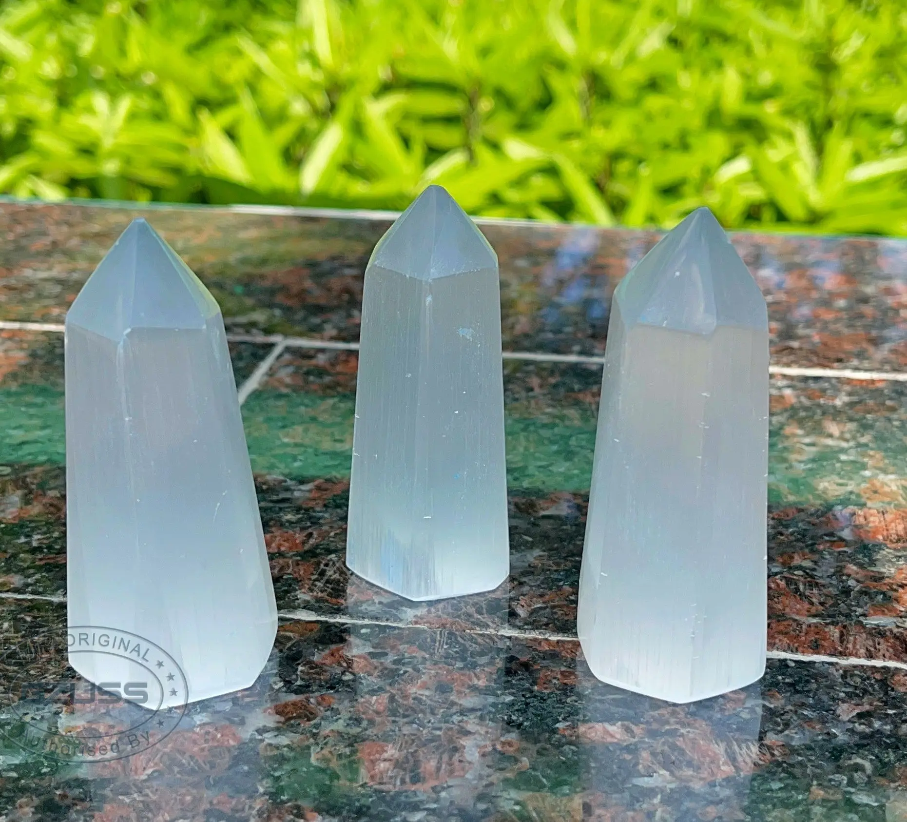 3inch Selenite Polished Point Selenite Obelisk, Selenite Tower, Charging Selenite, Charging Stone, Dream Stone