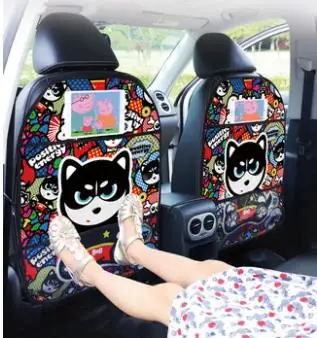 

2021 May new Car kick pad Children's backrest Safety seat back protection pad