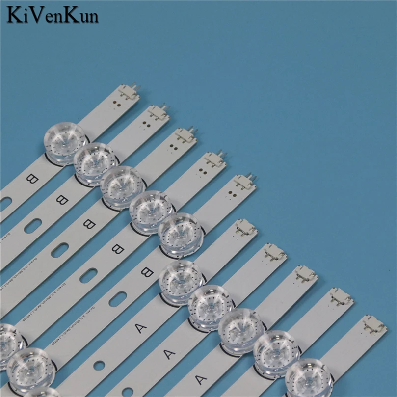 TV Lamp LED Backlight Strip For LG 55LB650V 55LB652V 55LB653V 55LB656V Bar Kit LEDS Bands DIRECT 3.0 55INCH REV0.1 180409 Rulers