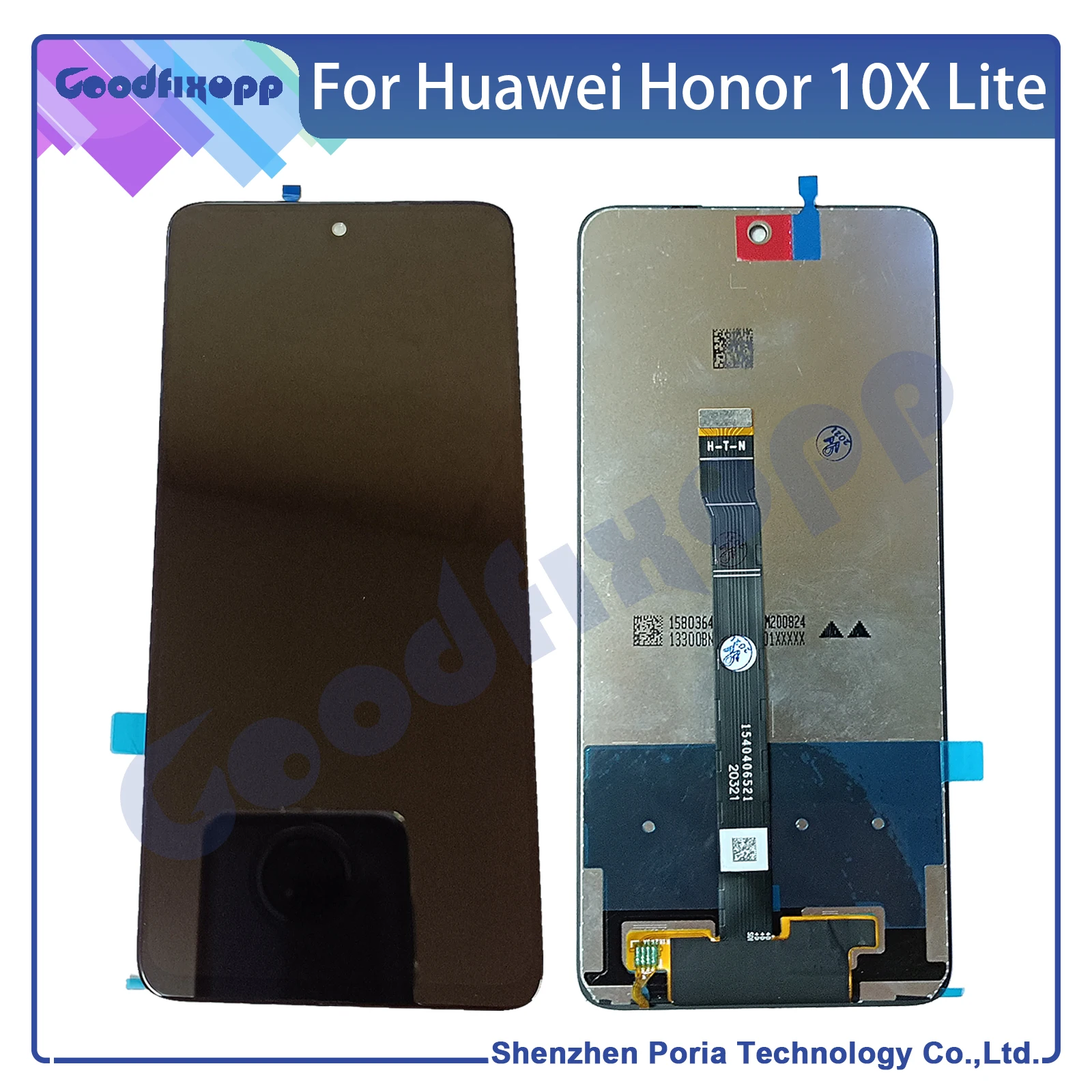 For Huawei Honor 10x Lite DNN-LX9 LCD Display Touch Screen Digitizer Assembly Repair Parts Replacement