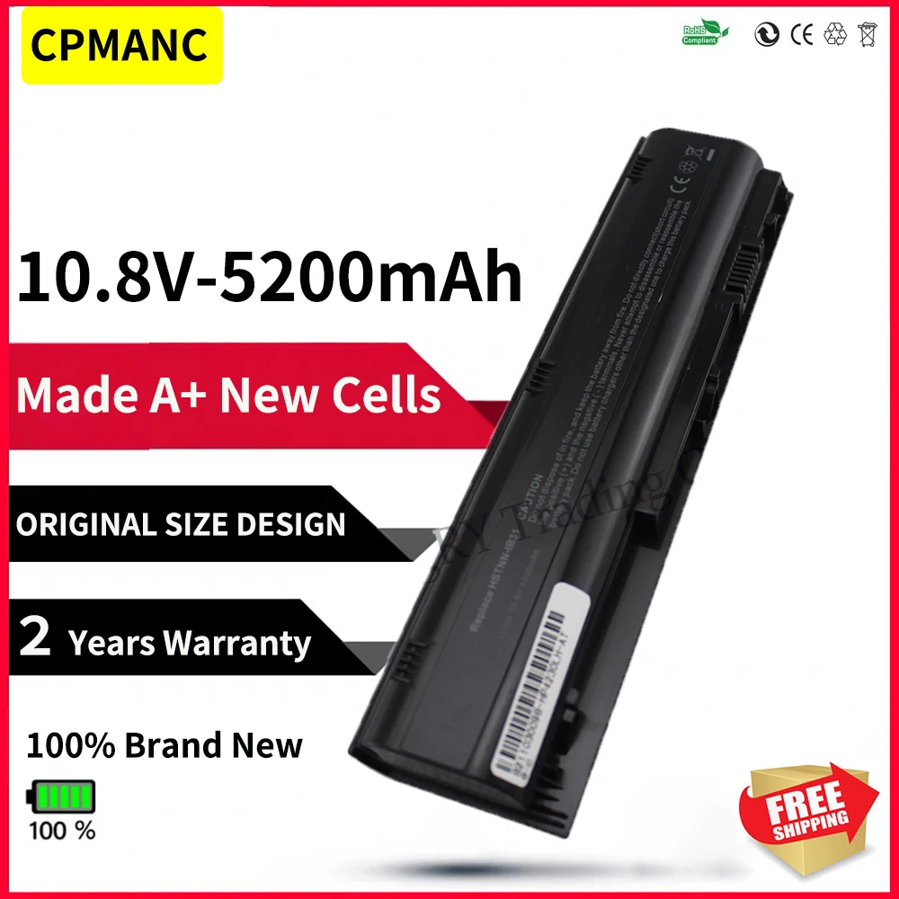 CPMANC Bateria Do Portátil Para HP Compaq 4230s ProBook 633803-001 660003-141 660151-001 JN04 JN06 QK651AA HSTNN-IB3I HSTNN-IB2V