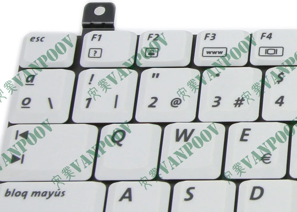 New Laptop Keyboard for HP Pavilion dv4000 Presario V4000 Grey white Teclado Spanish SP Version - NSK-H3L0S