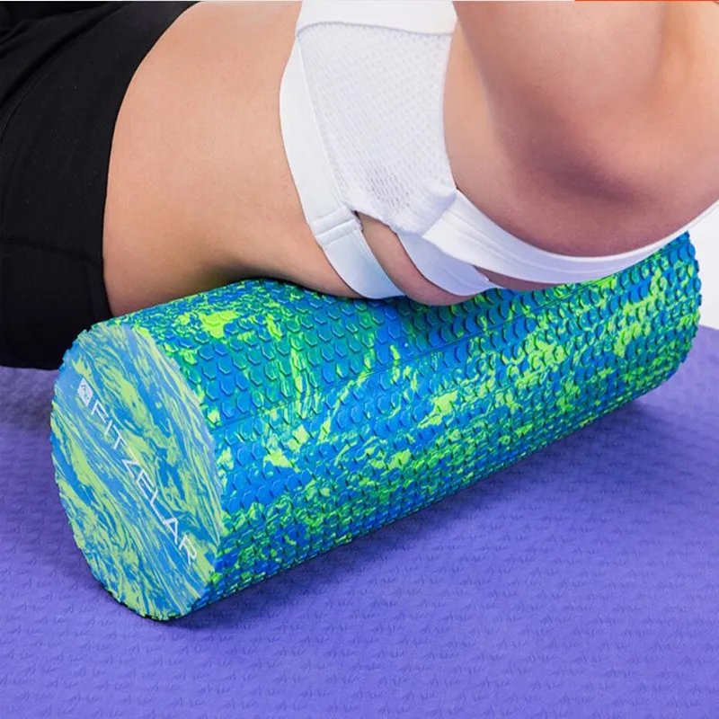 

60cm Yoga Block Pilates Foam Roller Trigger Point Massage Roller Muscle Tissue for Fitness Gym Yoga Pilates Sports